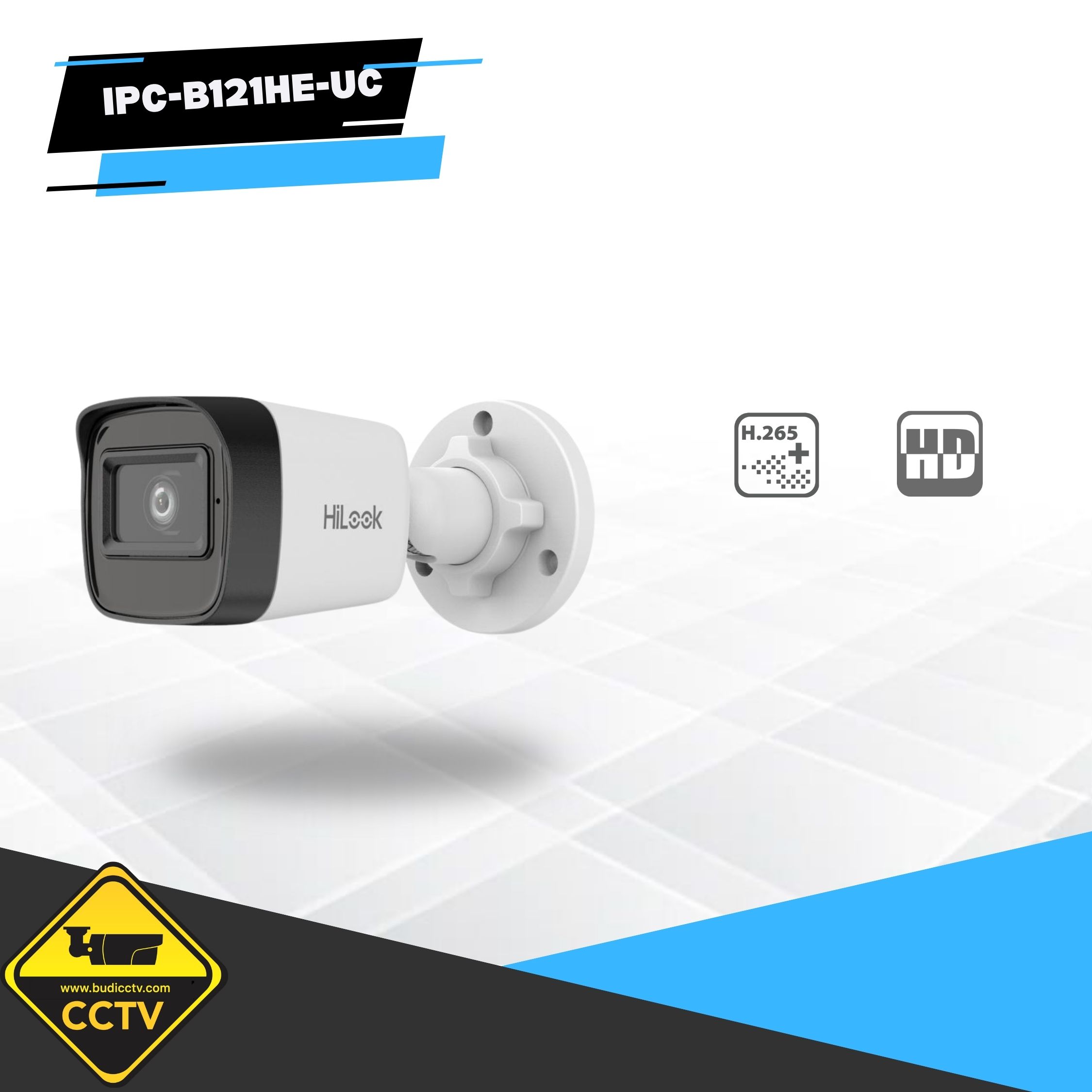 IP KAMERA HILOOK OUTDOOR EXIR 2MP IPC-B121HE-UC