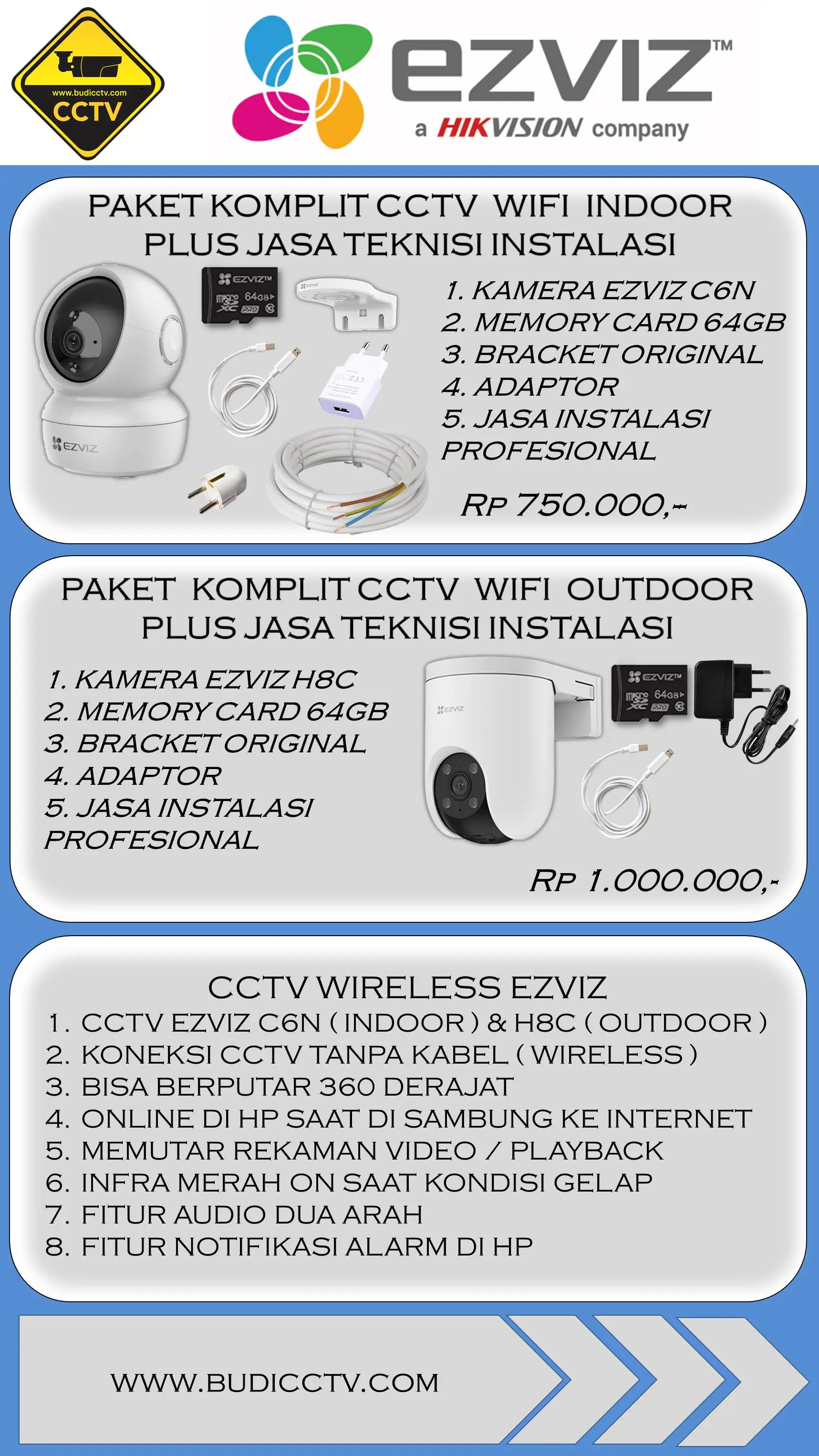 Harga 6 - Budi CCTV