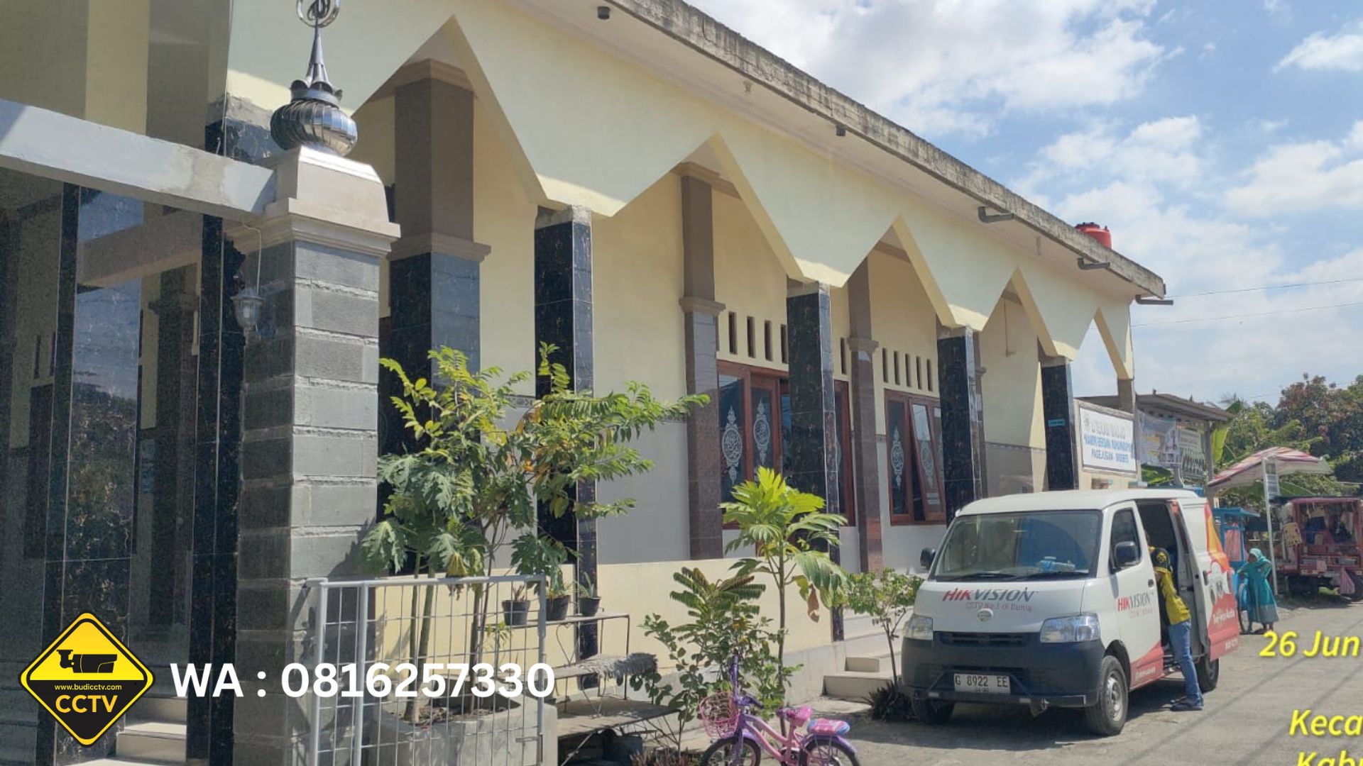 Budi CCTV Hadirkan Solusi Keamanan Masjid di Harjamukti Cirebon dengan Hikvision 5MP
