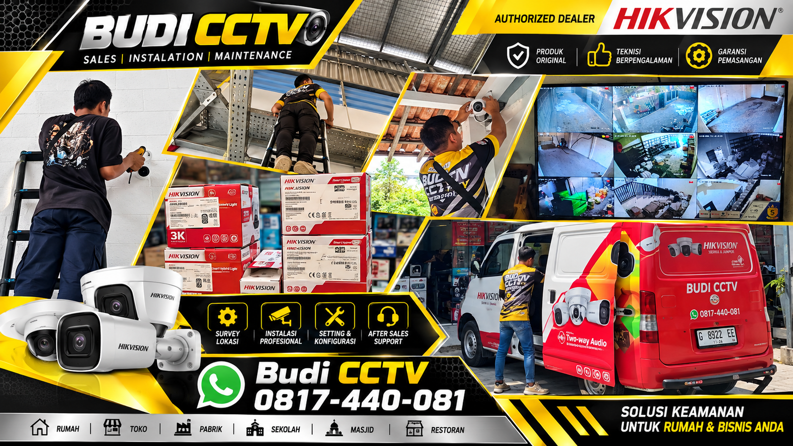 CCTV Hikvision Cirebon Offline Penyebab dan Penanganannya bersama Teknisi Budi CCTV