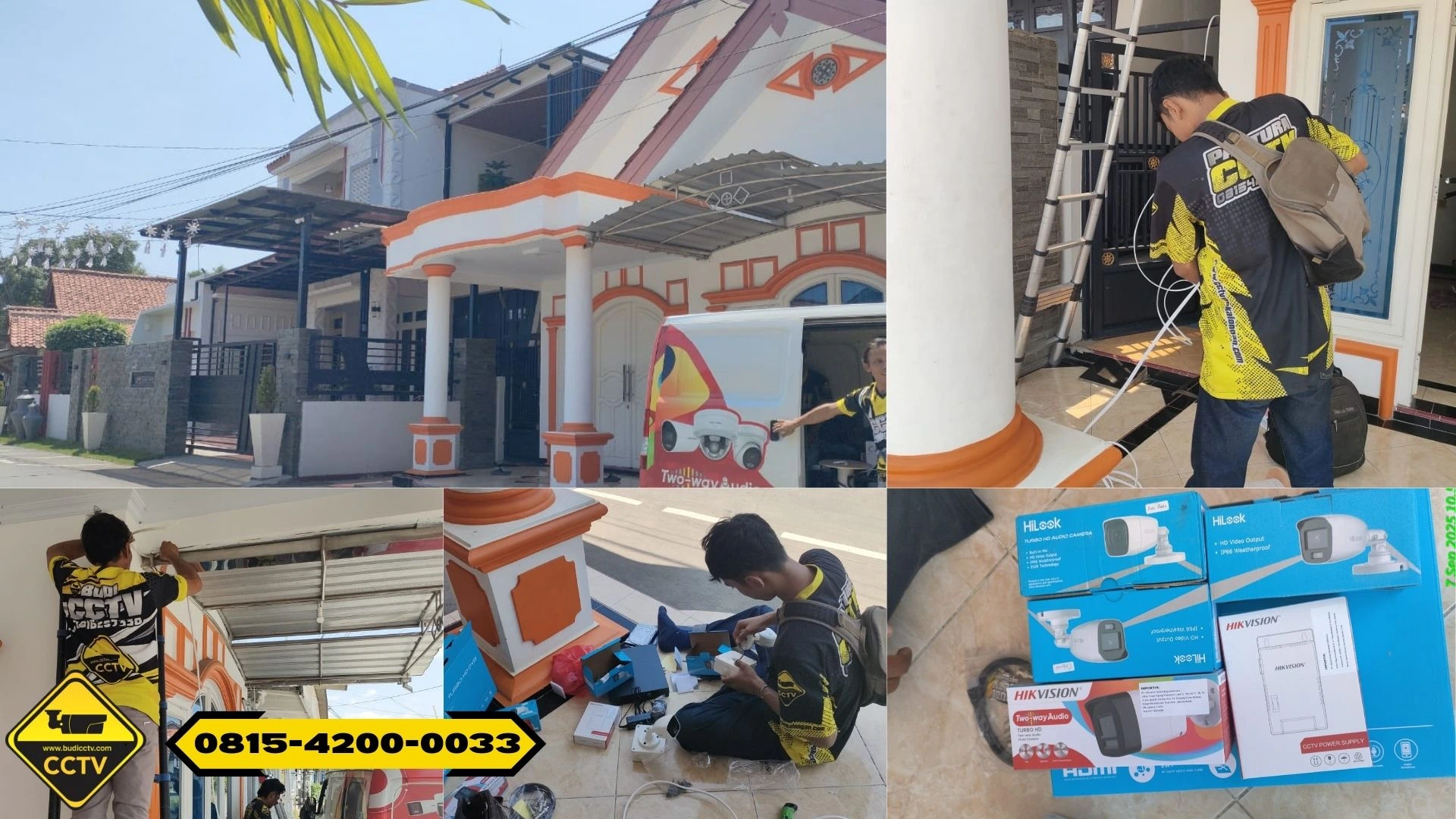 Pasang CCTV di Jagasatru, Cirebon – Kamera Hikvision 4 Channel