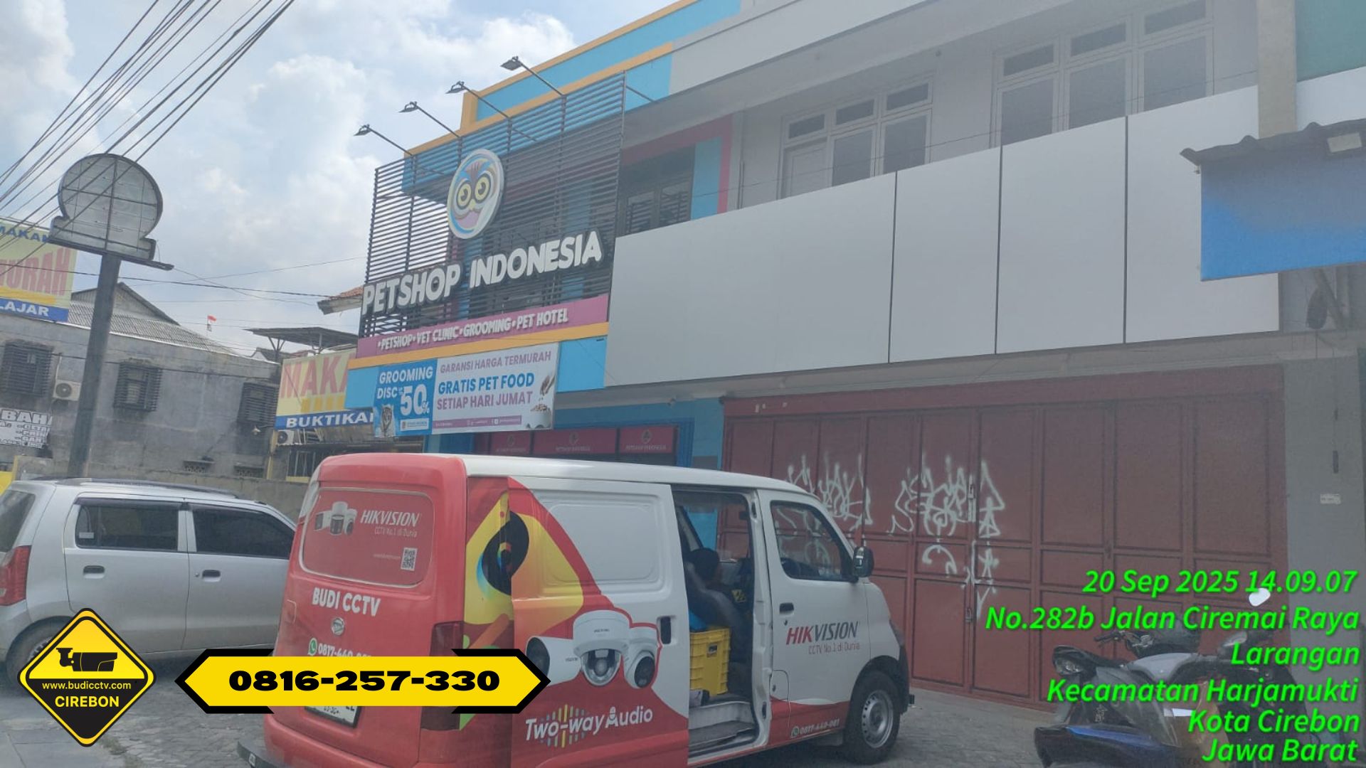 Pasang CCTV di Cirebon: Havana Accessories Harjamukti Tingkatkan Keamanan Bersama Budi CCTV