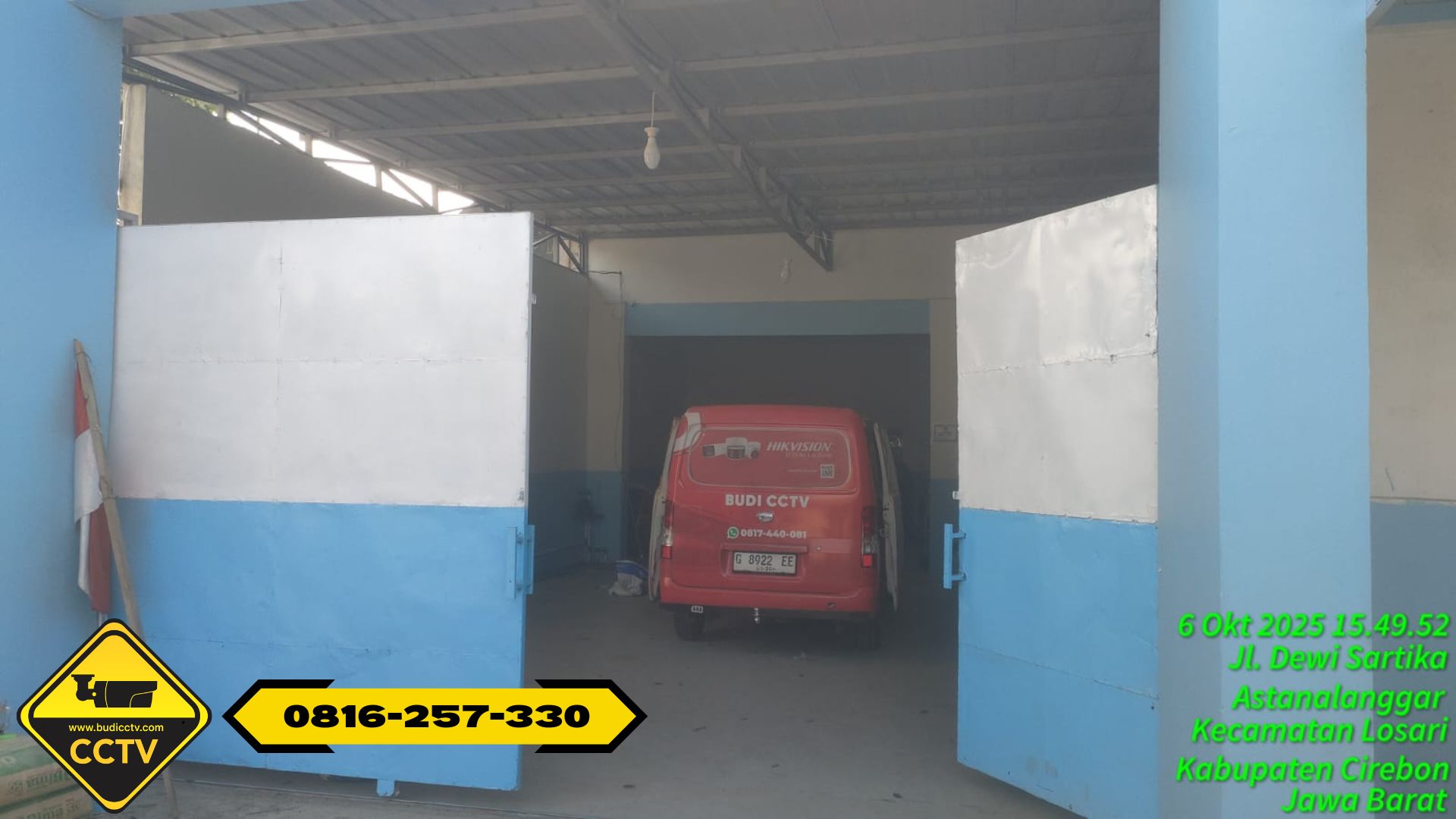 Butuh CCTV Berkualitas di Cirebon? Lihat Hasil Pemasangan Budi CCTV di Dapur MBG