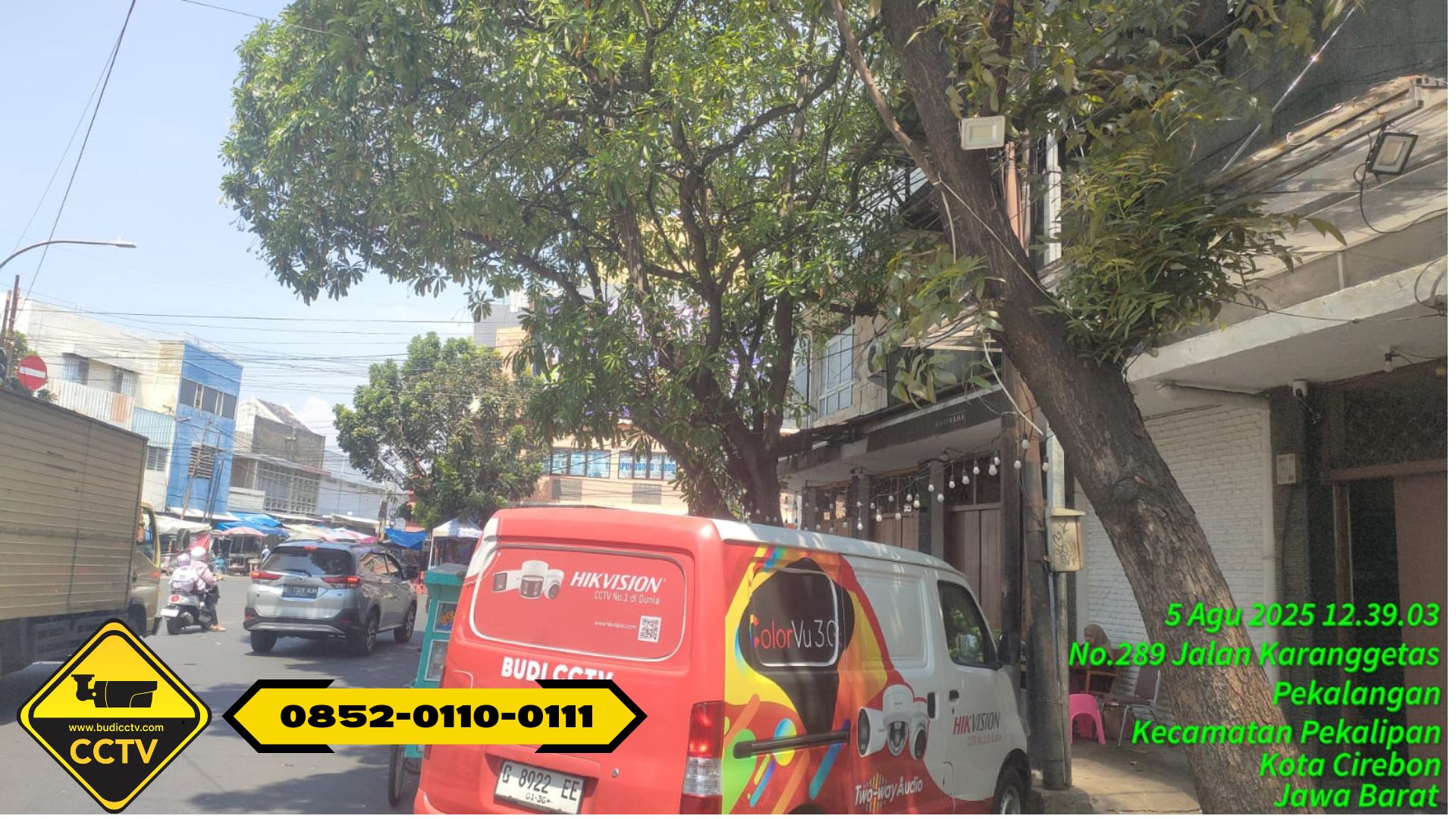 Ingin Bisnis Aman dan Terkontrol? Lihat Pemasangan CCTV Hikvision Two Way Audio di Barbershop Pekalipan Cirebon