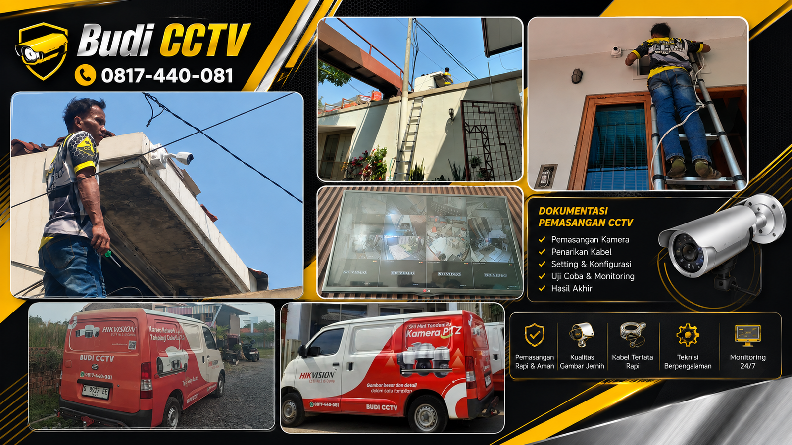 Pemasangan CCTV Hikvision untuk Rumah di Cirebon